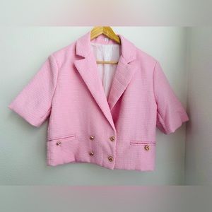 Shein Tweed Coord Set